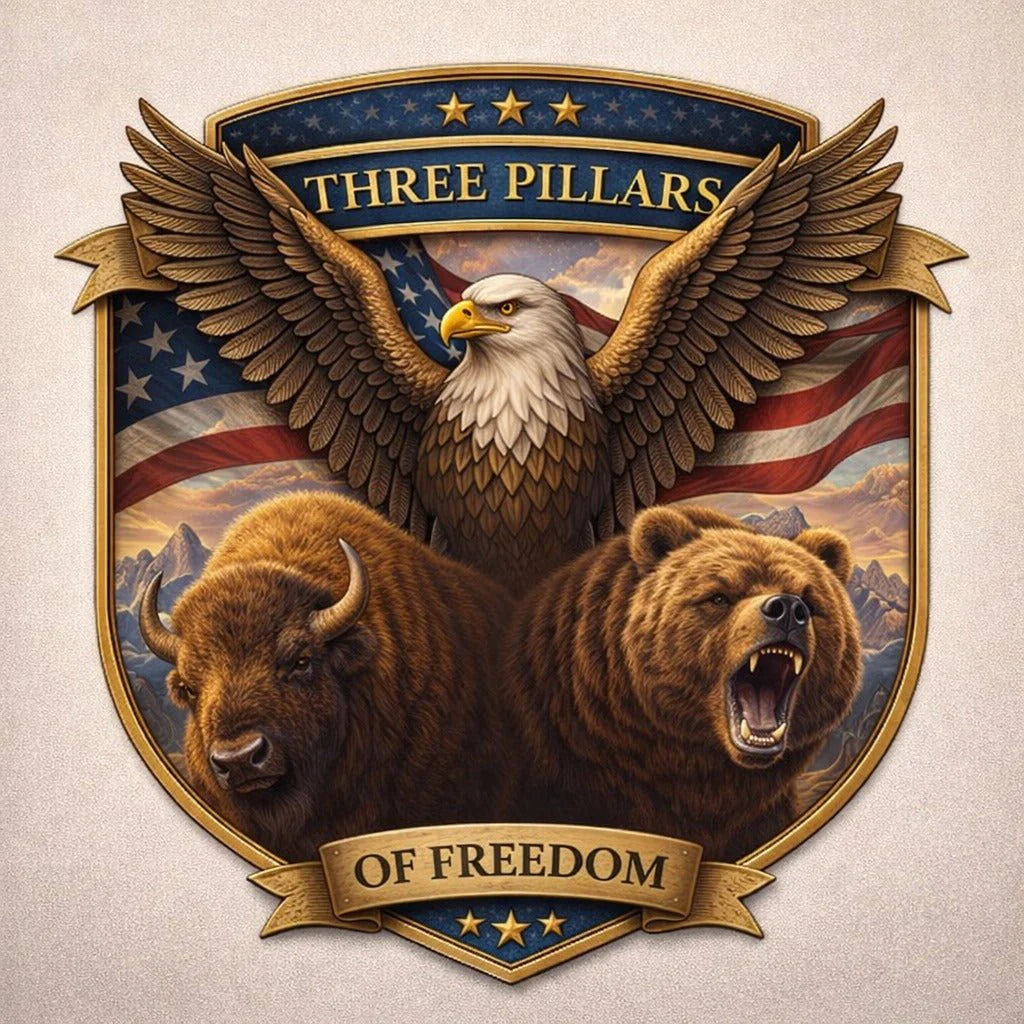 5 oz the three Pillars of Freedom