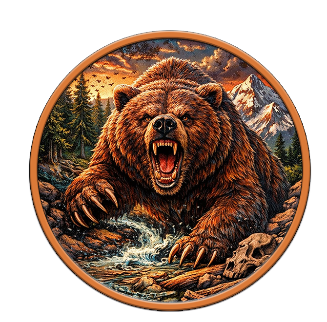 5oz Avdp Copper .999 Age of the Wild PRESALE