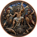 Olympus War - Fall of the Gods 1 Kilo Copper Medal