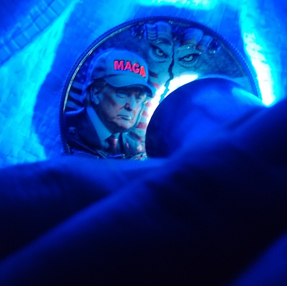 USA vs RUSSIA Trump Putin Global Conflict 1 Oz Copper Round Italy 2026